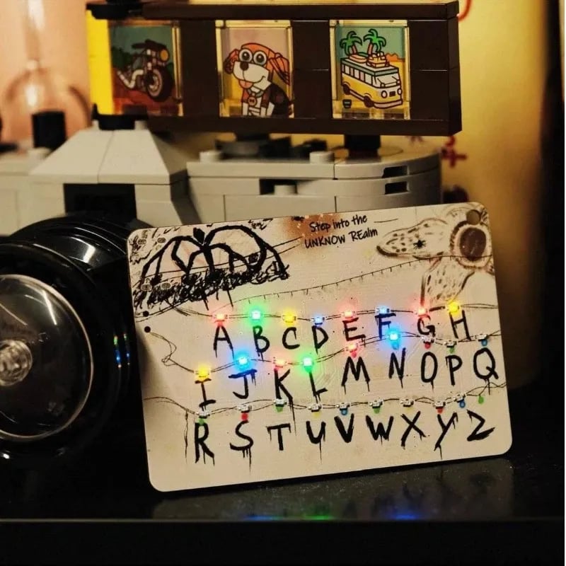 The Card Light Pendant – Carry the Upside Down With You!