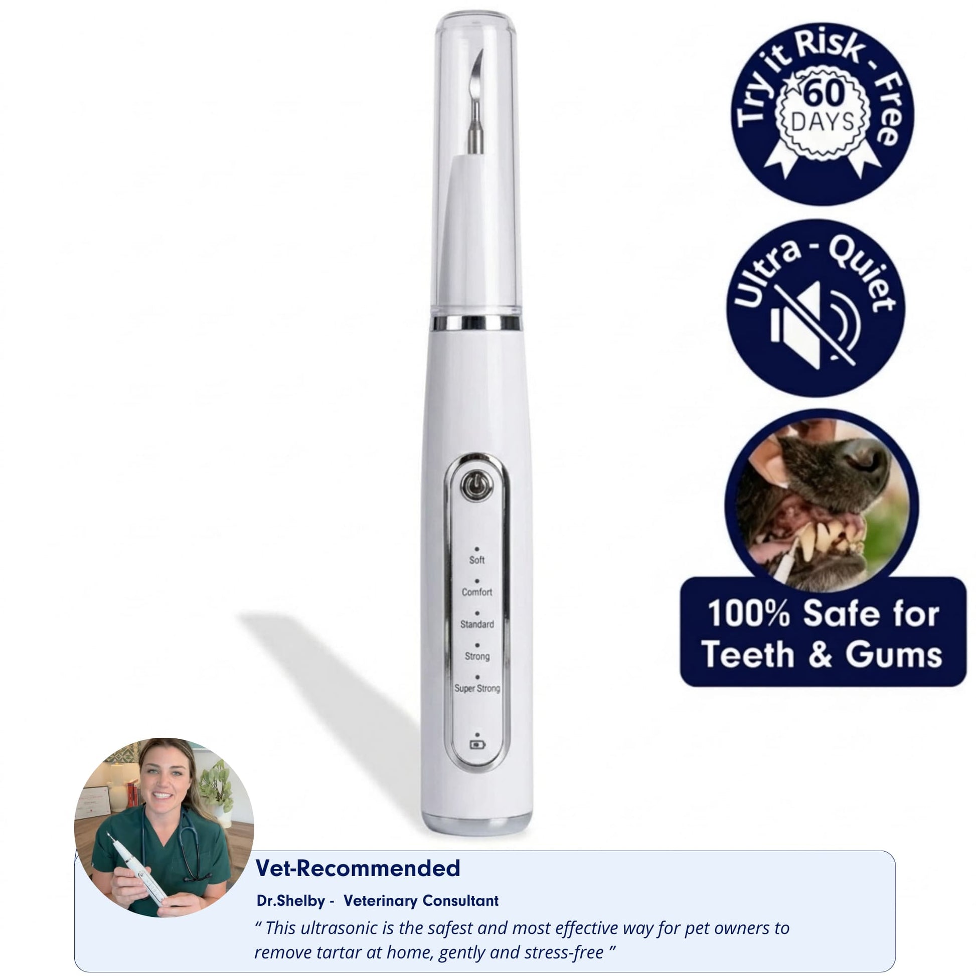 RodentLab ultrasonic dog tartar remover product image 1