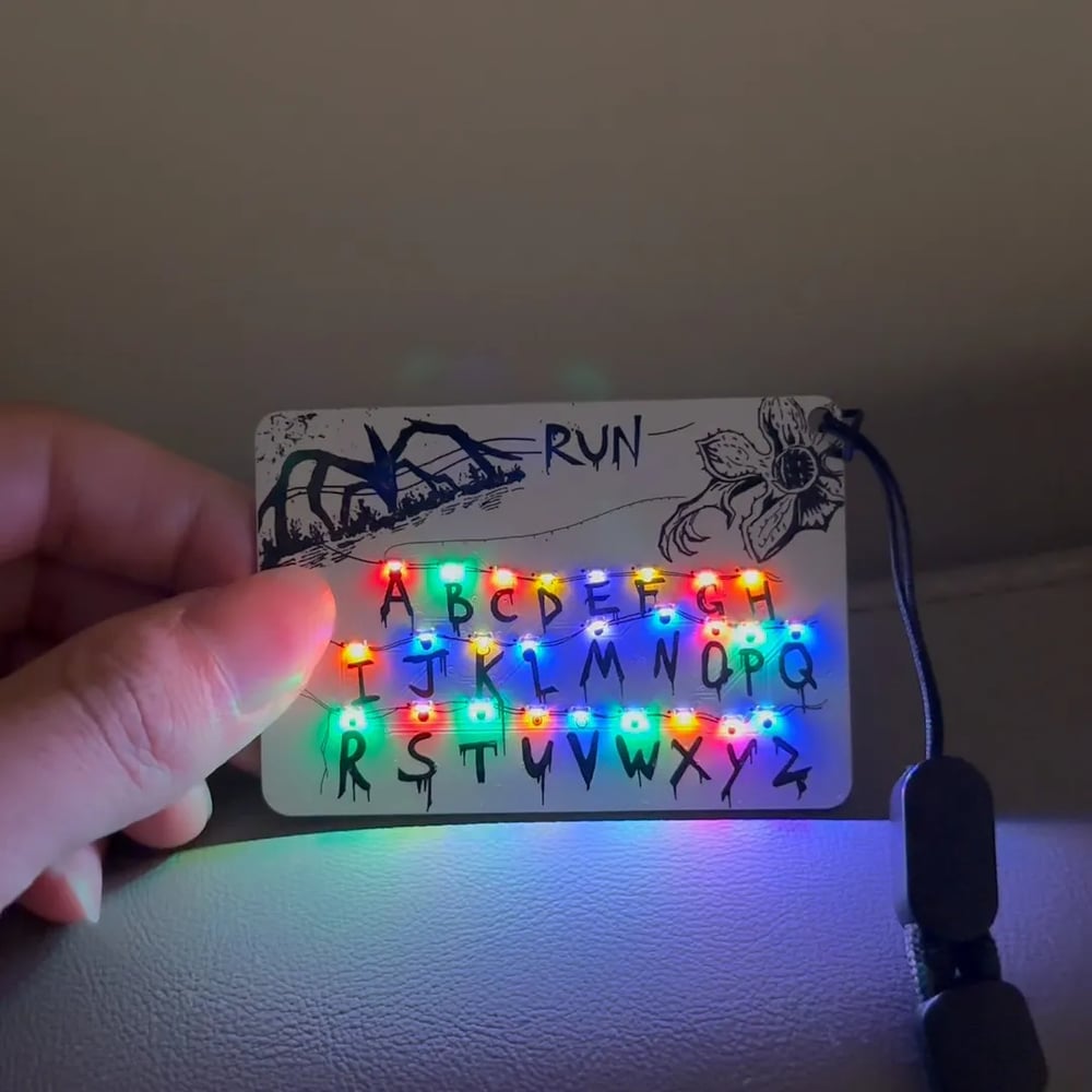 The Card Light Pendant – Carry the Upside Down With You!