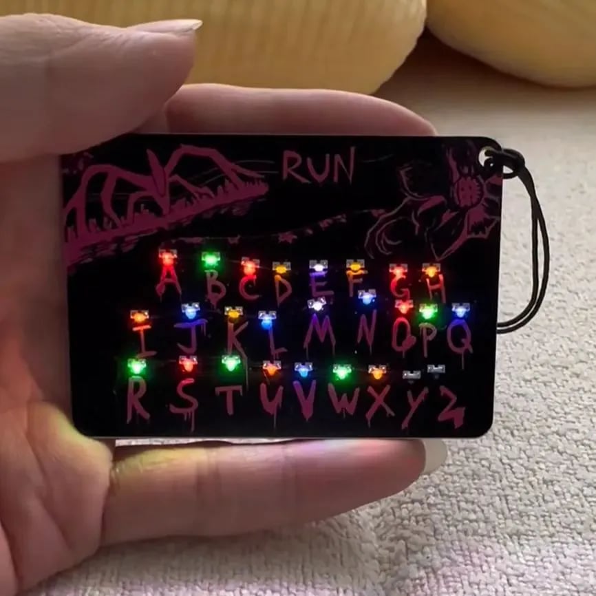 The Card Light Pendant – Carry the Upside Down With You!