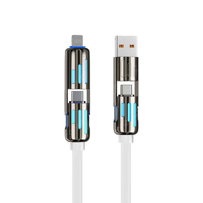 【4-in-1】PD対応 マルチ急速充電ケーブル