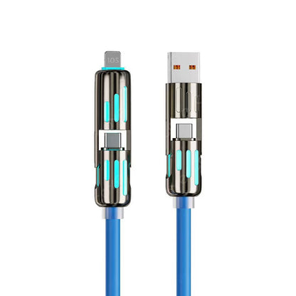 【4-in-1】PD対応 マルチ急速充電ケーブル
