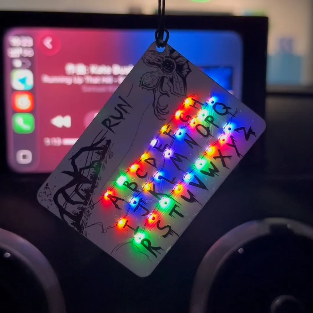 The Card Light Pendant – Carry the Upside Down With You!