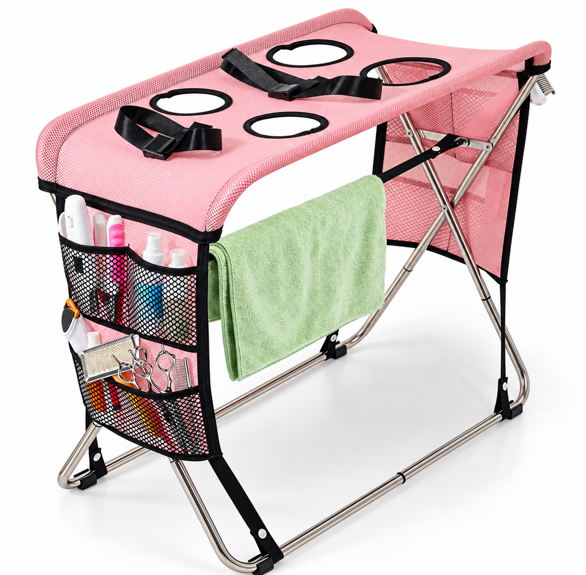 PawSpa pet grooming stand – pink
