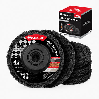 Stripping Discs 4-1/2" Paint & Rust Removal Wheels for Angle Grinder, Clean and Remove Coatings, Scaling, Welds and Oxidation