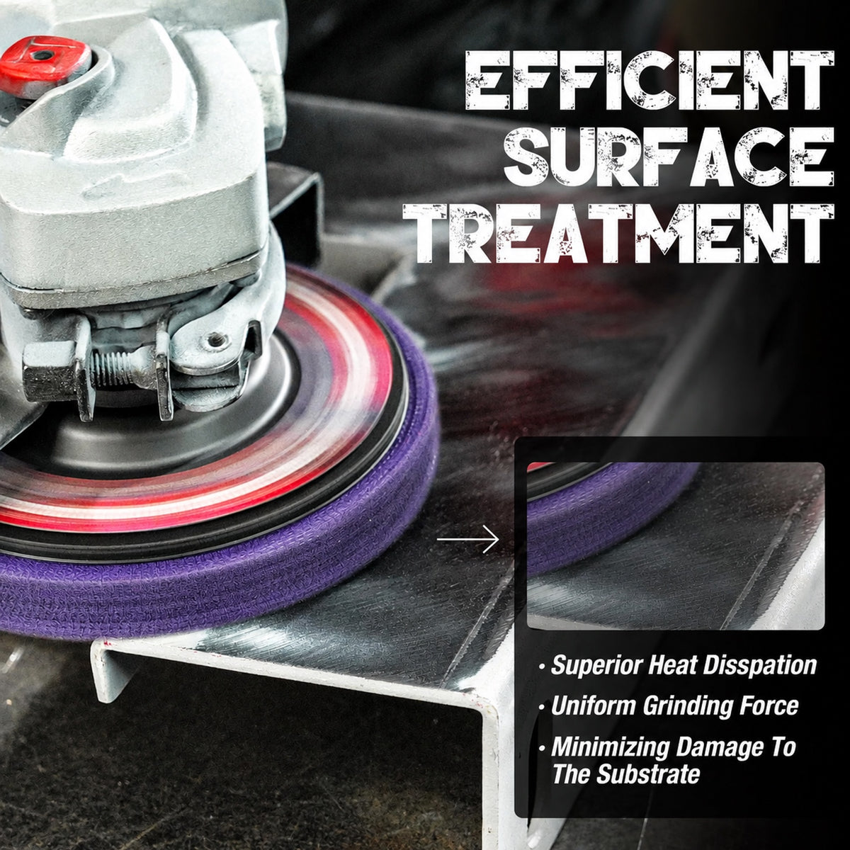 Stripping Discs 4-1/2" Paint & Rust Removal Wheels for Angle Grinder, Clean and Remove Coatings, Scaling, Welds and Oxidation