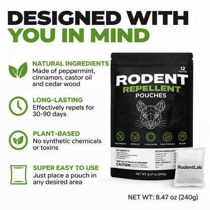 RodentLab Rodent Repellent Pouches